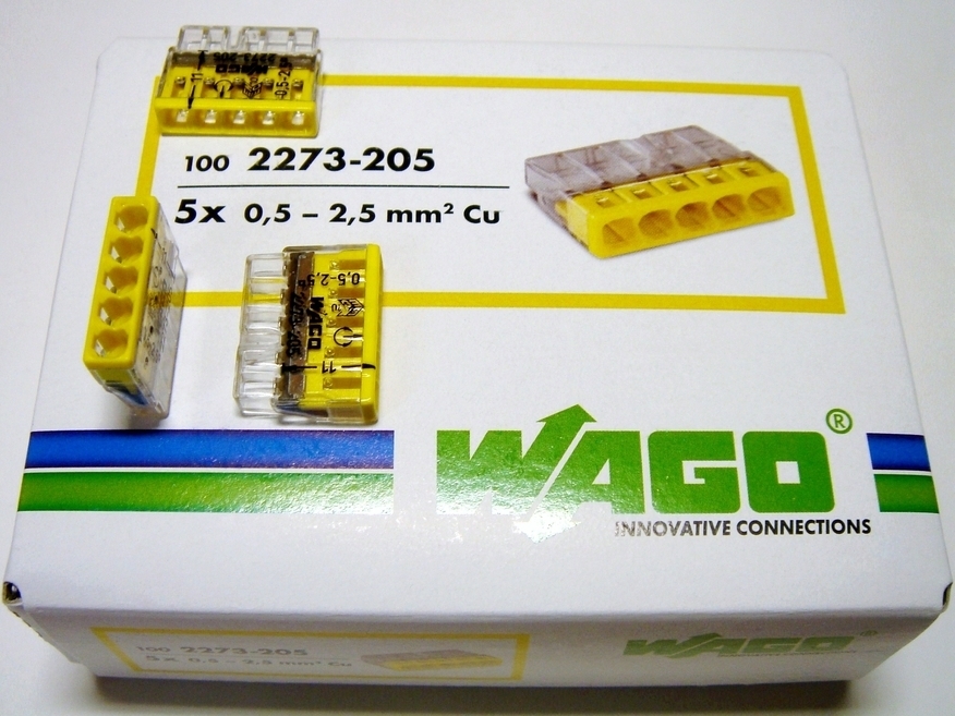 <p>
	Ostan Wago klemme 5 x 2,5 mm²</p>
