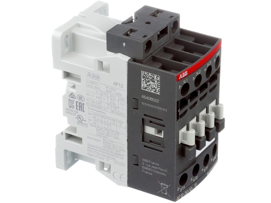 <p>
	Ostan kontaktoreid 3-faasilisi 27A, AF12, ABB</p>
