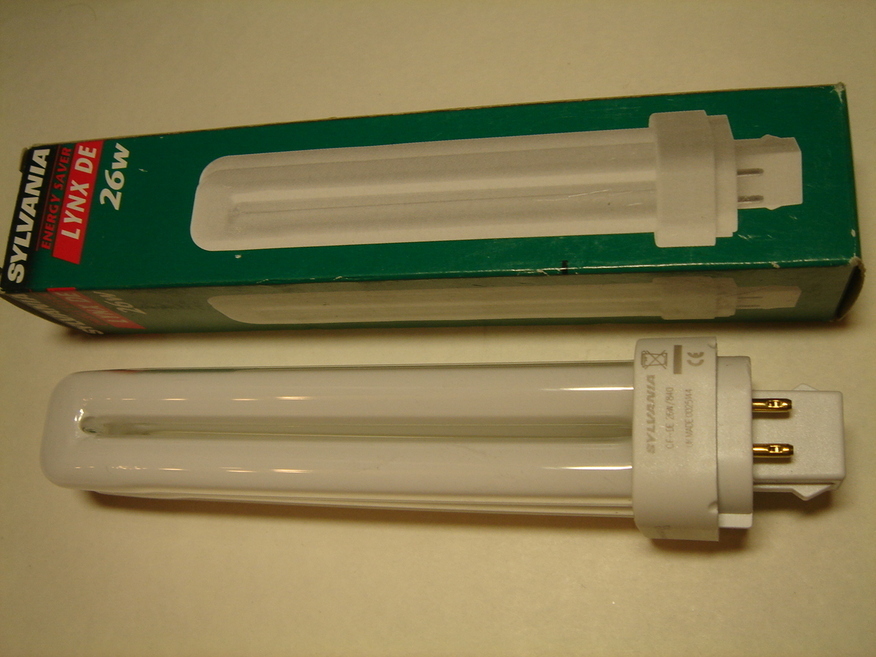 <p>
	Оstan kompakt-luminofoorlampe 26 W, 4-PIN, Philips, Osram, General Electric, Tungsram, Sylvania</p>
