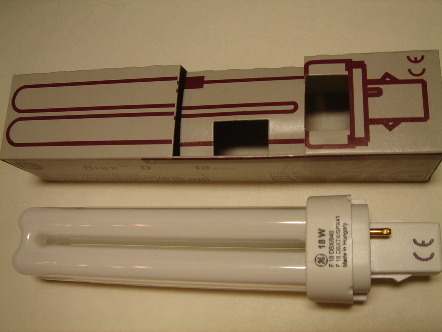 <p>
	Оstan kompakt-luminofoorlampe 18 W, 2-PIN, Philips, Osram, General Electric, Tungsram, Sylvania</p>
