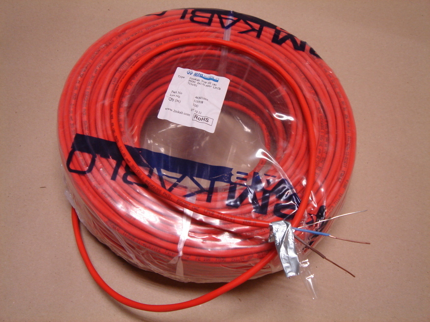 <p>
	Оstan tulekindlat kaablit 2 x 1 mm²</p>
