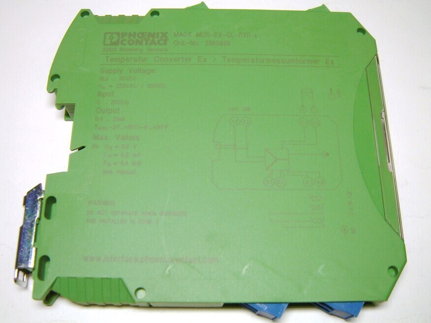 <p>
	Преобразователь температуры MACX MCR-EX-SL-RTD-I-SP-NC, Phoenix Contact, 2865573</p>
