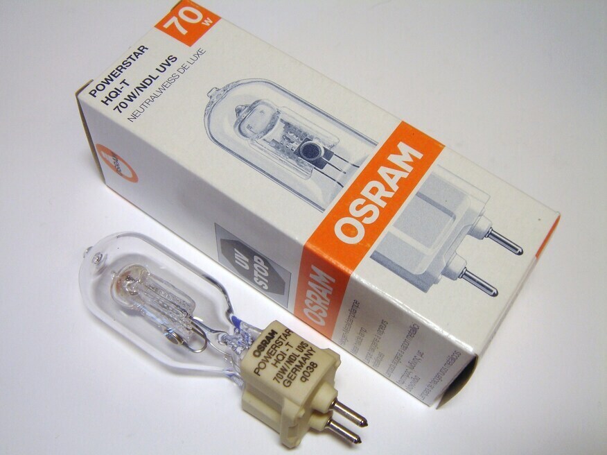 <p>
	Металлогалогенная лампа 70 Вт, Powerstar HQI-T 70W/NDL, Osram, 488424</p>
