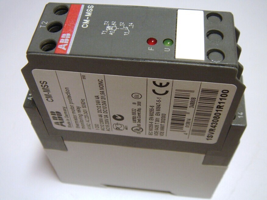 <p>
	Реле термисторной защиты электродвигателя, CM-MSS, ABB, 1SVR430801R1100</p>

