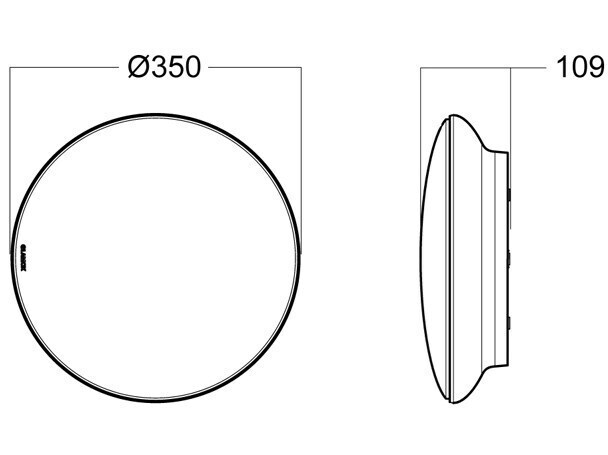 <p>
	Светильник 18 Вт, Glamox, A10-S350 118HF TC-DE 830 U-SEN, A10111217</p>
