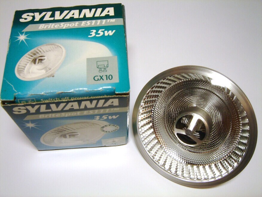 <p>
	Metallhalogeniidlamp 35 W, Britespot ES111, Sylvania, 0020201</p>
