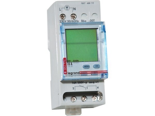 <p>
	Programmkell Legrand, MicroRex D21 Plus, 604774</p>
