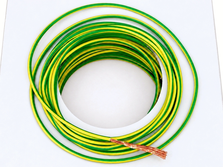 <p>
	Медный провод 4 мм², жёлто-зелёный, H07V-K, Lapp Kabel</p>
