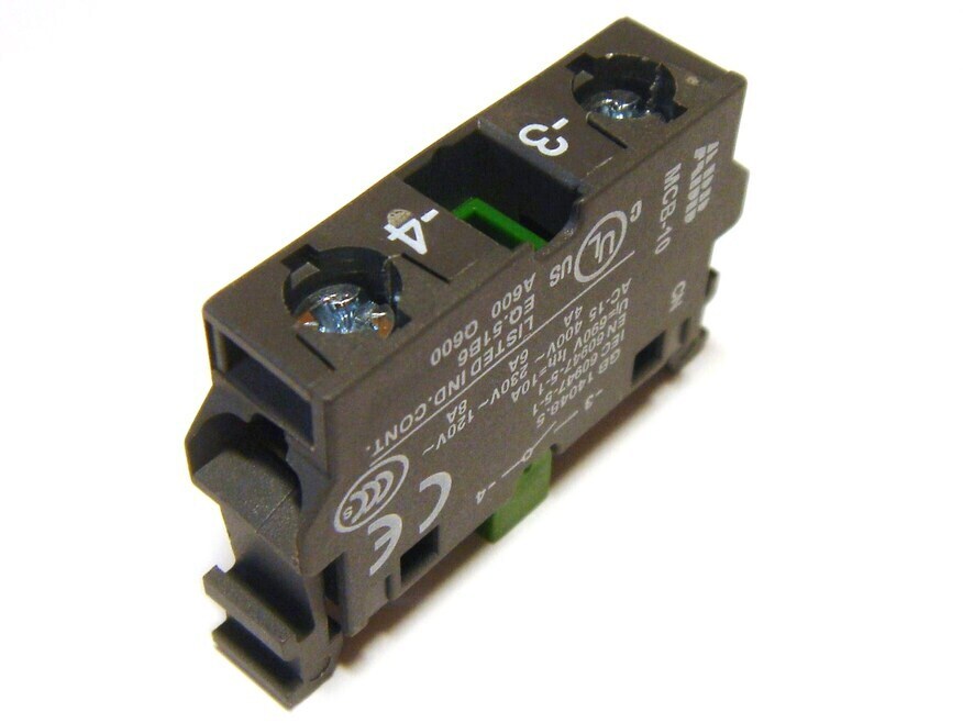 <p>
	Kontaktiplokk 1NO, MCB-10, ABB, 1SFA611610R1001</p>
