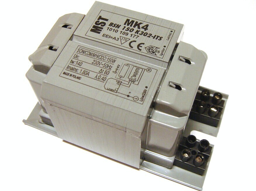 <p>
	Дроссель 150 Вт, Philips MK4, BSN 150 K302-ITS, 1010109177</p>
