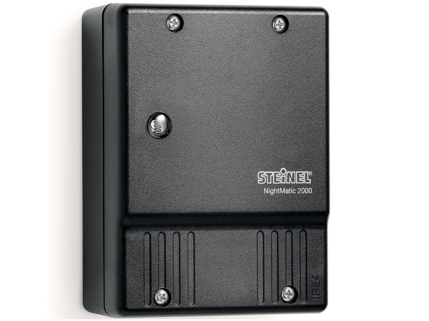 <p>
	Сумеречный выключатель NightMatic 2000, Steinel, 550318, чёрный</p>
