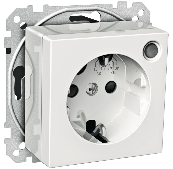 <p>
	Taimeriga pistikupesa Schneider Electric (sari - Exxact), WDE008329</p>
