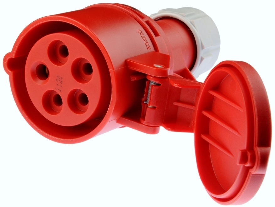 <p>
	Jõujätkupesa kaanega 32A /~400V, PCE, 225-6</p>
