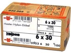 <p>
	Дюбель для шурупа Ø6x30 мм, Würth, 0903630</p>
