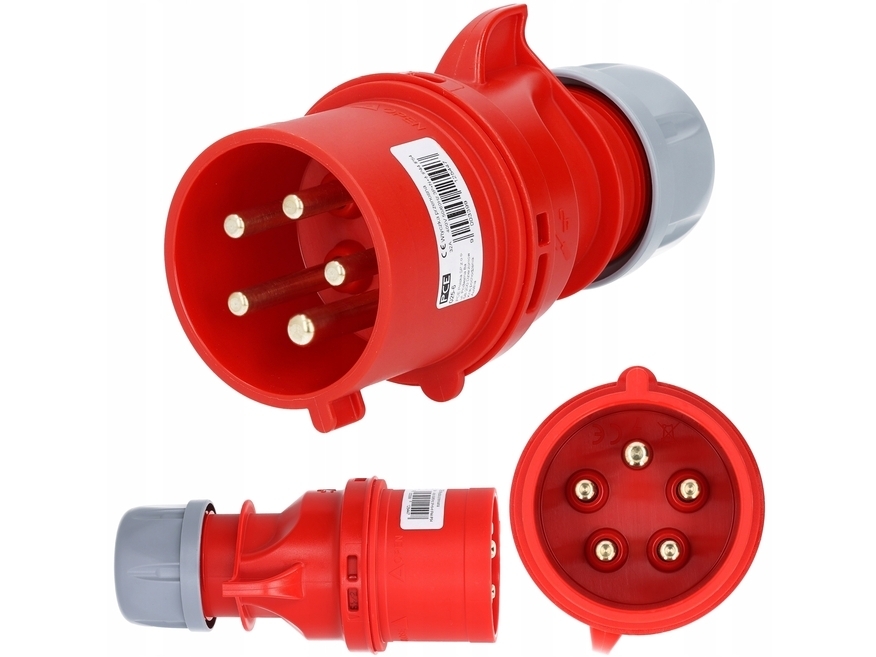 <p>
	Jõujätkupistik 32A /~400V, PCE, 025-6</p>
