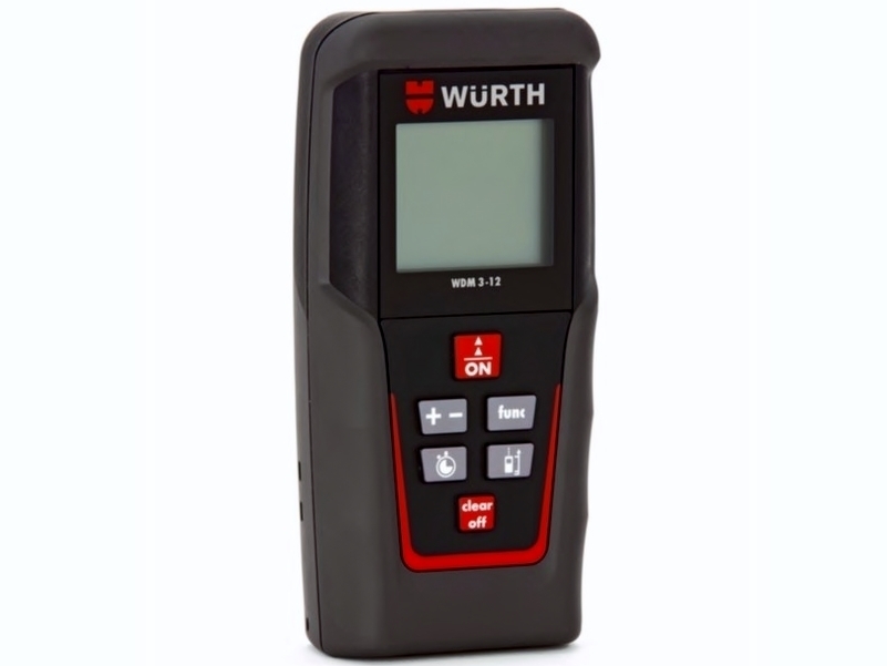 <p>
	Laserkaugusemõõtja WDM 3-12, Würth, 5709300508</p>
