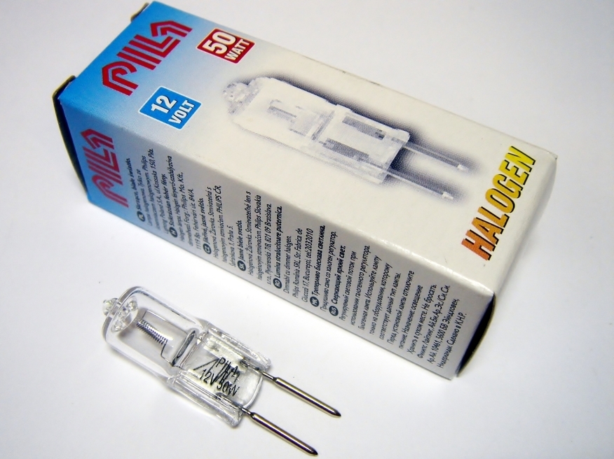 <p>
	Halogeenpirn 50W, 12V, Pila, 234384</p>
