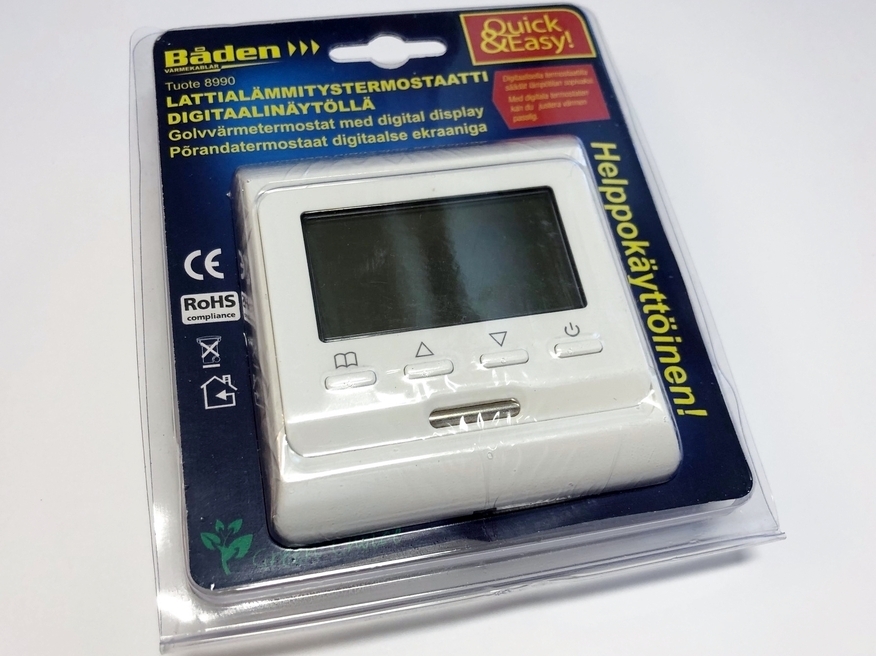 <p>
	Терморегулятор Baden 8990 M6.716, (16А) 3680 Вт.</p>
