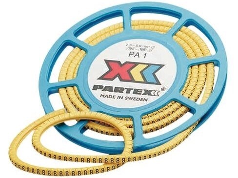 <p>
	Juhtmemärgid PA1/3, "<font color="#ff0000"><strong>R</strong></font>", Partex, PA-10003SV40.R</p>
