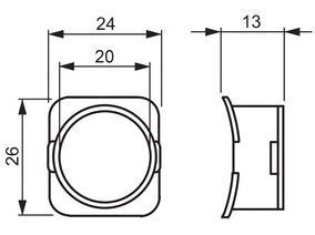 <p>
	Harutoosi ühenduselement AS15, ABB, 2TKA130008G1</p>
