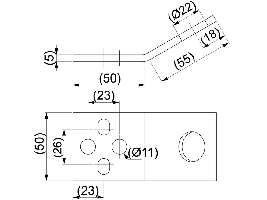 <p>
	Медная шина PSS85, Ensto</p>
