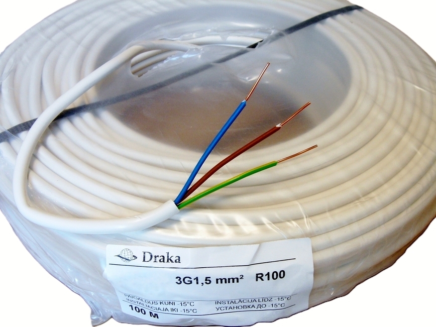 <p>
	Ostan <span style="color:#ff0000;">halogeenivaba</span> vaskkaablit 3 G 1,5 mm², XPJ-HF D, Draka</p>
