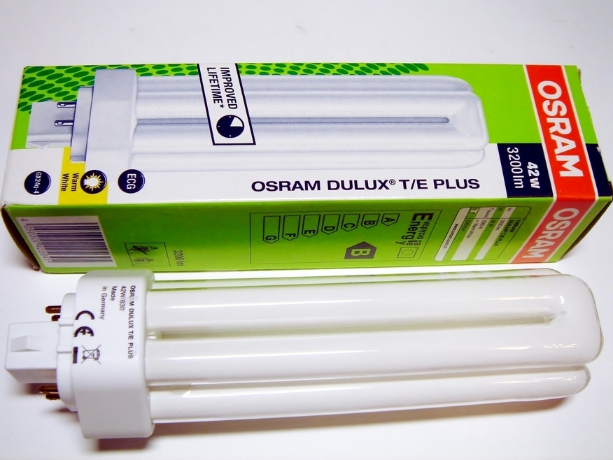 <p>
	Оstan kompakt-luminofoorlampe 42 W, 4-PIN, Philips, Osram, General Electric, Tungsram, Sylvania</p>
