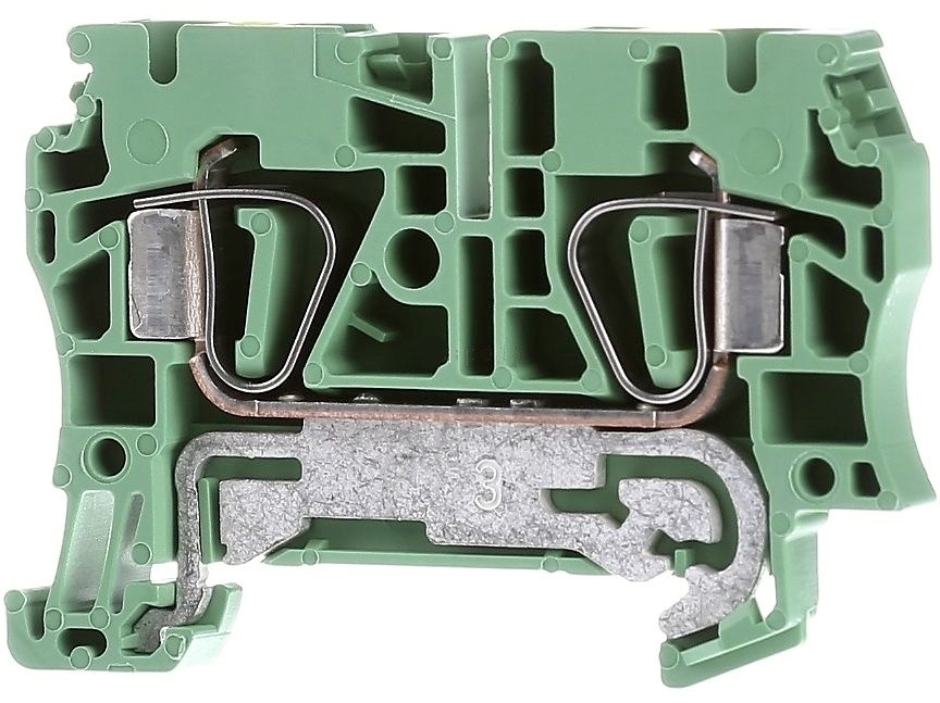 <p>
	Проходная клемма 4 мм², ж/зел, ZPE 4, Weidmüller, 1632080000</p>
