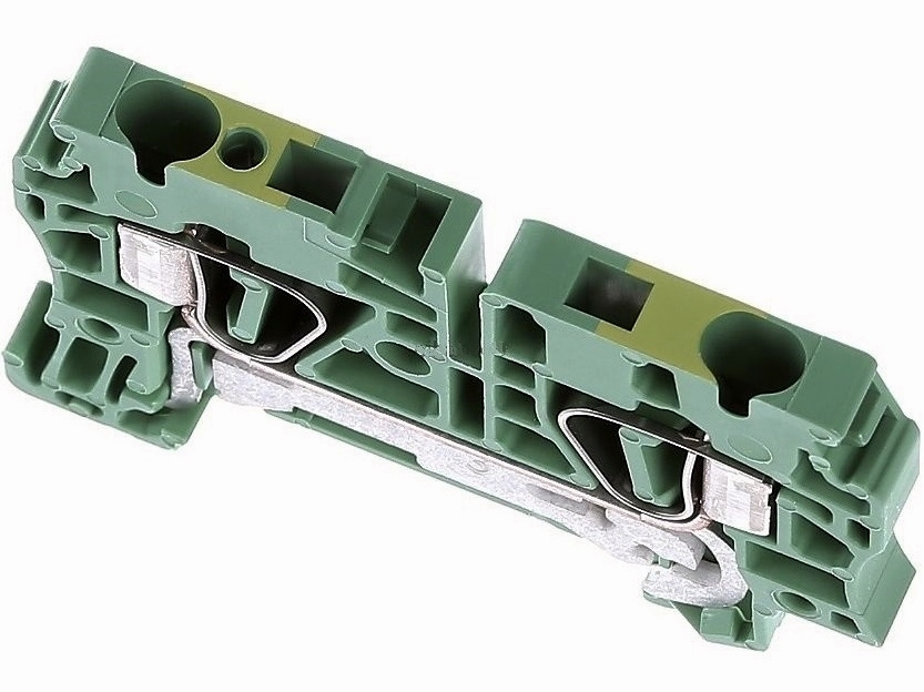 <p>
	Проходная клемма 4 мм², ж/зел, ZPE 4, Weidmüller, 1632080000</p>
