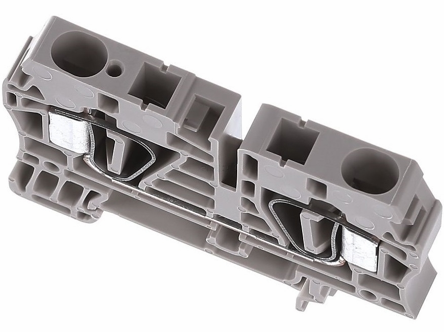 <p>
	Проходная клемма 6 мм², серая, ZDU 6, Weidmüller, 1608620000</p>
