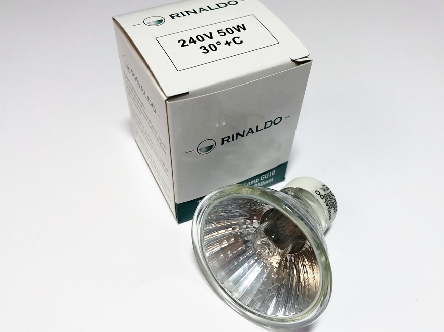 <p>
	Halogeenlamp 50W, <span style="color: #ff0000">240V</span>, 30°, Rinaldo</p>
