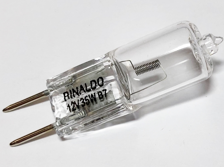 <p>
	Halogeenpirn 35W, 12V, Rinaldo</p>
