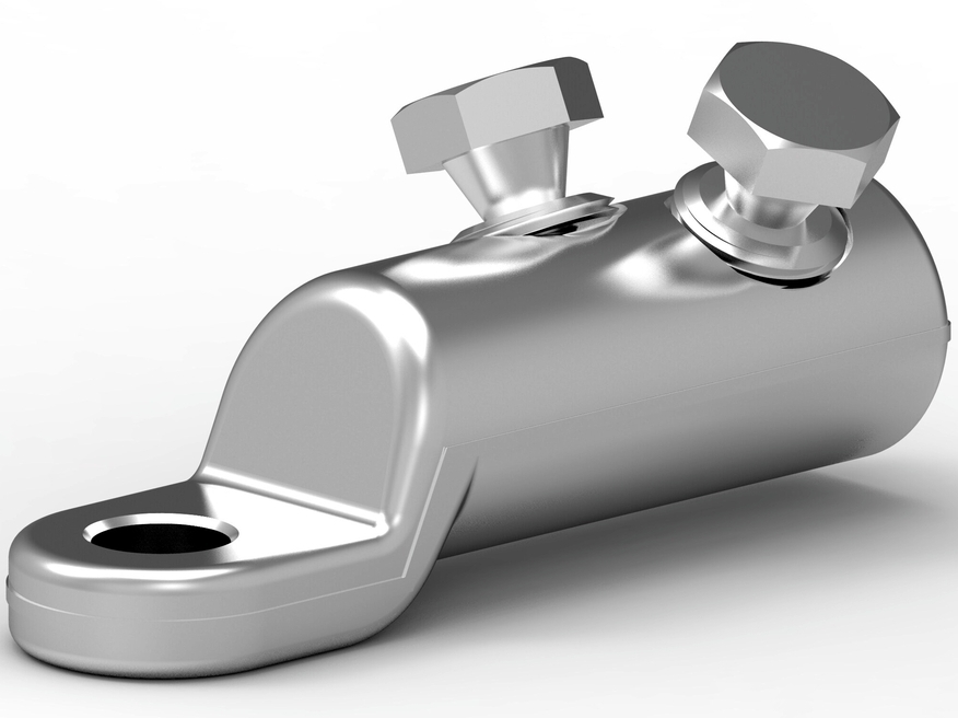 <p>
	Кабельный наконечник с болтами со срывными головками Al/Cu 95-240 мм², BLMT-95/240-13, TE Connectivity</p>
