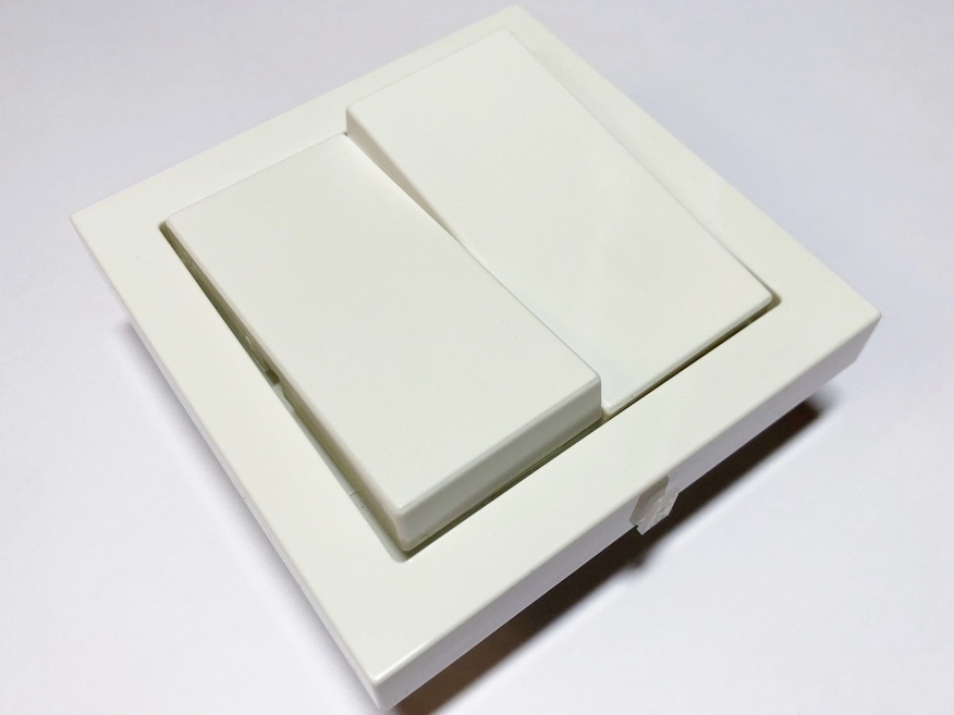 <p>
	Выключатель двухклавишный скрытой установки ABB (серия - Impressivo), 1065UW-84, 2TKA000173G1</p>
