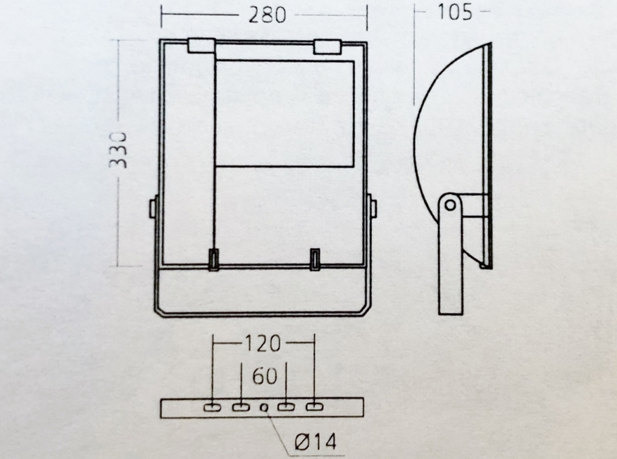 <p>
	Прожектор 150 Вт, OMS, uCPN W/P ASY MD/SD 1150 CCG B05, Unolux, H020AA0005</p>
